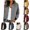 Z1-Brown, variant on Women Faux Suede Snap Button Bomber Jacket Rib Knit Trim Long Sleeve Zipper Sleeve Pocket Casual Outerwear Fall Winter Clothes S-2XL