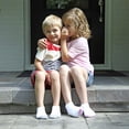 thumbnail image 4 of Fruit of the Loom Girls Low Cut Socks 10-Pack, Sizes S-L, 4 of 5