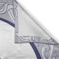thumbnail image 3 of Ambesonne Vintage Woman Kitchen Curtains, Rococo Style, 55"x39", Blue Violet Pale Mauve, 3 of 3