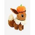 thumbnail image 2 of Pokémon Eevee with Pumpkin 8 Inch Plush, 2 of 3