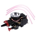 thumbnail image 1 of Universal 21mm Motocicleta Carburador para 50cc a 100c Negro Rojo, 1 of 7