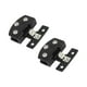 thumbnail image 5 of Bisagra de puerta de gabinete de vidrio de 2 piezas, abrazadera sin marco, fácil instalación, bisagra de armario de 90 degree, herrajes para muebles para vi Negro, 5 of 8