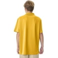 thumbnail image 3 of Classroom School Uniforms Adult Moisture Wicking Polo CR860X, XL, Gold, 3 of 6