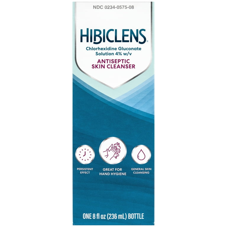 Hibiclens Antimicrobial Liquid Antiseptic Soap and Skin Cleanser, 8oz