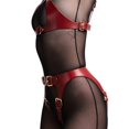 thumbnail image 4 of Sexy Bdsm Leather Harness Women Set Bra Body Lingerie Bondage Garter Belt Leg Tight Stockings With Belt Set Sex Shop,Sex toy, 4 of 5
