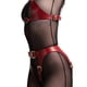 thumbnail image 4 of Sexy Bdsm Leather Harness Women Set Bra Body Lingerie Bondage Garter Belt Leg Tight Stockings With Belt Set Sex Shop,Sex toy, 4 of 5