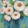 thumbnail image 2 of Nan 12x12 Gold Ornate Wood Framed with Double Matting Museum Art Print Titled - Flower Power, 2 of 4