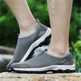 thumbnail image 2 of Mesh Sport Shoes for Men Breathable Wide Toe Sneakers Lightweight S𝗅ip On Athlet𝗂c Shoes Comfortable Non-S𝗅ip Workout Footwear Fashion Casual Walking Shoes, 2 of 9