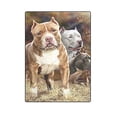 thumbnail image 1 of RYLABLUE Pitbull Couverture Jeté Super Doux Chaud Lit ou Canapé Couverture 58x80 pouces, 1 of 2