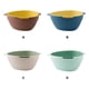 thumbnail image 3 of Juego de cuencos con colador Bearachild cesta de drenaje doble capa Cocina y Comedor azul+amarillo, 3 of 6
