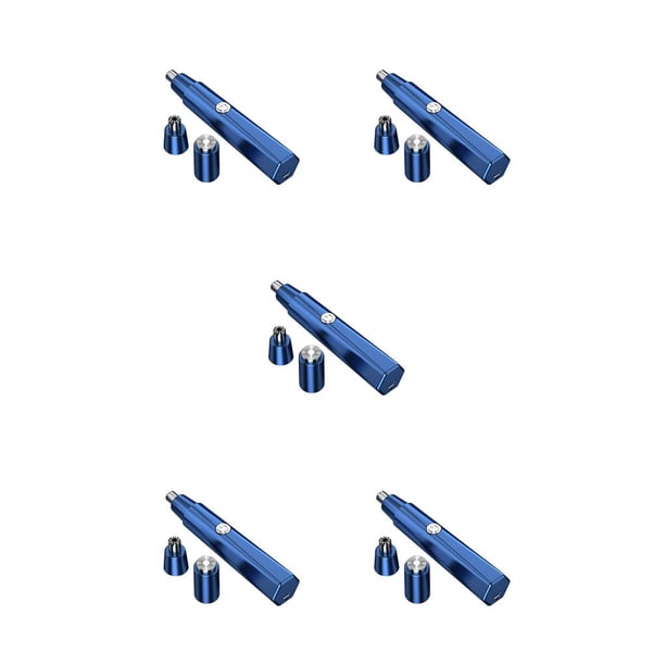 Seitruly Recortador de pelo para nariz, funcionamiento silencioso, IPX5, resistente al agua, lavable, con carga USB, afeitado eléctrico, Type2 NO2
