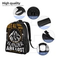 thumbnail image 5 of Haiem Not All Those Who Wander Are Lost 1 Backpack - Stylish and Durable 15-inch Laptop Backpack with Waterproof Oxford Fabric, 5 of 8