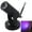 Purple Black Shell, variant on Naierhg RGB LED Spotlight Disco Stage Bar KTV Party Dance Club Lightweight Pinspot Light White Black Shell