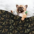 thumbnail image 3 of Naloa Eiffel Tower Dog Blanket, 3 Sizes Cat Blanket for Indoor Cats Large Medium Small Dog Gifts-Medium, 3 of 8