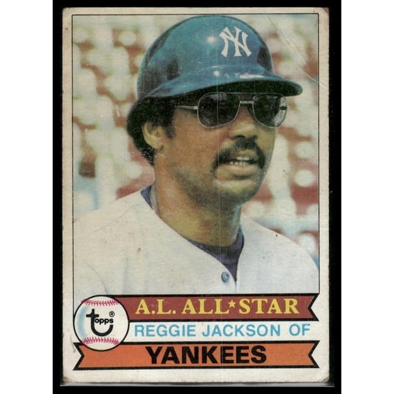1979 Topps Baseball Card #700 Reggie Jackson New York Yankees Very Good