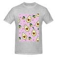 thumbnail image 4 of Bingfone Different Avocados Men'S Loose Fit Short-Sleeve Pocket T-Shirt, 4 of 7