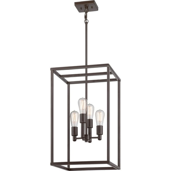 Quoizel New Harbor 4 Light Western Bronze Cage Chandelier Quoizel New Harbor 4 Light Western Bronze Cage Chandelier