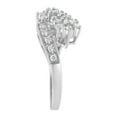 thumbnail image 5 of 14K White Gold 7/8ct. TDW Diamond Cluster Ring Band (H-I,I1-I2), 5 of 8