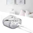 thumbnail image 4 of Compatible with Airpods Case, Ultra Thin Marble Airpod Case Full Protection Case Marble Pattern Airpods Case Portable Case for AirPods 2 Case Earpods Earbud Charging Case, 4 of 7