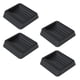 thumbnail image 3 of Topes de cama de goma cuadrados y protectores de suelo para muebles que evitan arañazos 4 piezas, 3 of 9