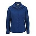 thumbnail image 2 of Edwards Ladies' Lightweight Open Neck Poplin Blouse-Long Sleeve, 2 of 2