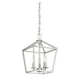 thumbnail image 3 of Savoy House 3-320-3-109 Townsend 3 Light Foyer Pendant in a Polished Nickel Finish (10" W x 15" H), 3 of 5