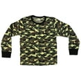 thumbnail image 2 of At The Buzzer Thermal Underwear Set for Boys (Green - Camouflage, Boys 18-20), 2 of 3