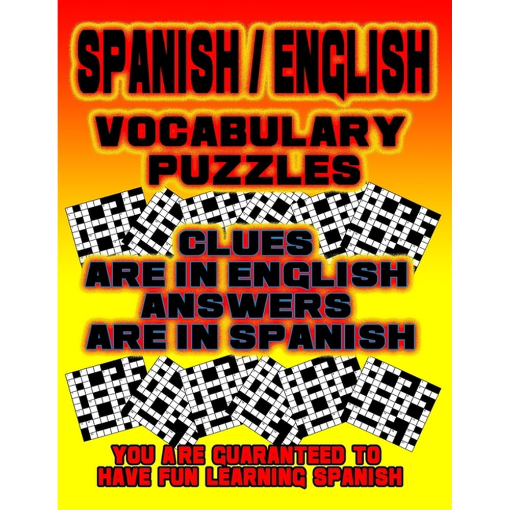 On Target Puzzles Spanish English Vocabulary Puzzles Learn Spanish 