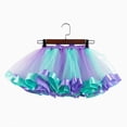 thumbnail image 4 of BRIGHTFUFU Falda tutú granadina con pelo de sirena, disfraz de decoración navideña para niñas (talla L), 4 of 7