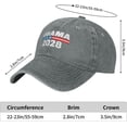 thumbnail image 5 of Obama 2028 Hat President Make America Intelligent Again Cap for Men Women Black, 5 of 7