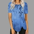 thumbnail image 2 of Women Fashion Tops Summer Frilly Oversized Shirts to Wear with Leggings Summer Clothes for Women 2025 Vacation Trendy Clearance Deals, 2 of 5