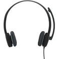 thumbnail image 4 of Pre-Owned Logitech 3.5 mm Analog Stereo Headset H151 with Boom Microphone Bulk Package non Retail Box, 4 of 7