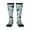 2 Black-1, variant on Swan Princess On Lake Pattern Women’s Knee High Crew Socks,Trouser Socks Comfortable, Breathable, Moisture-Wicking and Soft