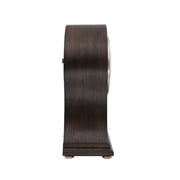 Seiko Tai Brown Wooden Mantel Clock Battery Analog Quartz QXQ037BLH