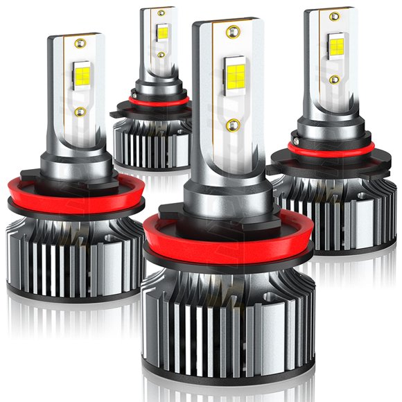 For DODGE RAM 1500 2500 3500 Without Projector Headlight LED Blubs 2009-2012 2013 2014 2015 2016 2017 2018 2019 2020 2021 2022 2023, 9005 H