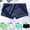 Navy Blue, variant on ruhuadgb Men Boxers Breathable Elastic Solid Color Low Waist Ultra-thin Anti-septic Moisture Wicking Intimate Men Underpants Inner Wear Clothes