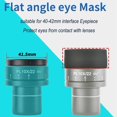 thumbnail image 6 of LUU-2PCS Eyepiece Eyeshields, Binocular Eye Cups Replacement, Eyepiece Protector, 44mm Diameter Rubber Flat Angle Eyepiece Guard Stereo Microscope Accessory for 40‑42mm Interface_SAI, 6 of 9