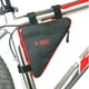 thumbnail image 2 of Triángulo Ciclismo Tubo delantero Marco Bolsa Bolsa Titular Sillín (Negro + Rojo)) 5pcs, 2 of 5