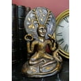 thumbnail image 6 of Ebros Oberon Zell Herne Cernunnos with Deer Antlers and Earth Disc Statue 6.25"H, 6 of 6