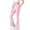 BI09_Pink, variant on Resicozy Girls Leggings Flare Pants Cross High Waisted Yoga Pants for Kids Youth Full Length Bell Bottoms Legging with Pockets 4-16 Years Dark Purple 110