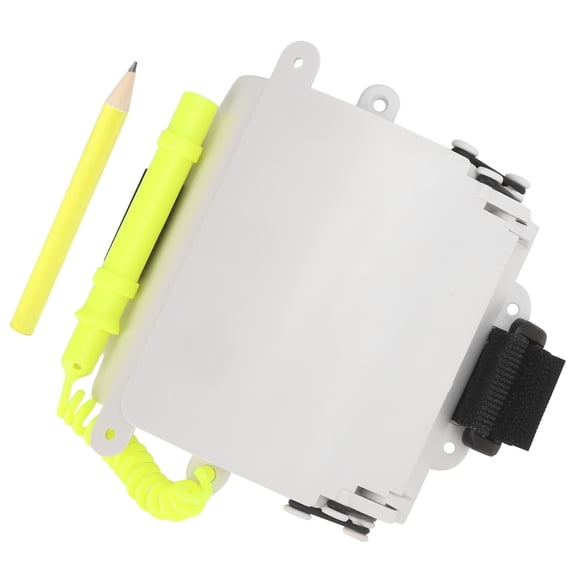 Diving Wrist Writing Slate Underwater Adjustable Write Slate with Pencil Dive Accessory