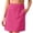 Hot Pink, variant on 19" Knee Length Skorts for Woman UPF 50+ Golf Skirts High Waisted Athletic Tennis Pickleball Skort with 4 Pockets