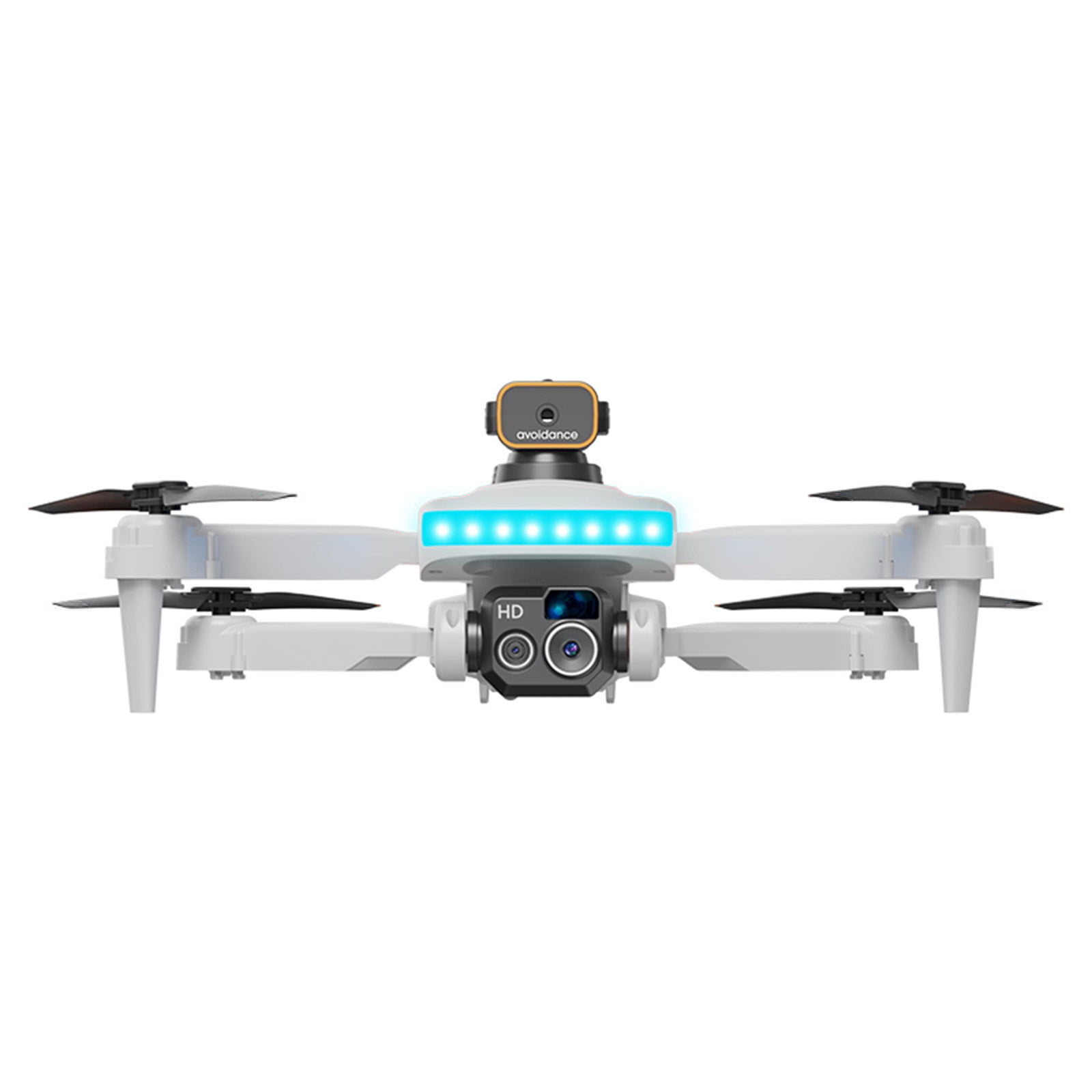 Drone with High-Definition Dual Camera, One Click Takeoff And Landing, 540°Intelligent Obstacle Avoidance Remote Control Toys Gifts for Adults