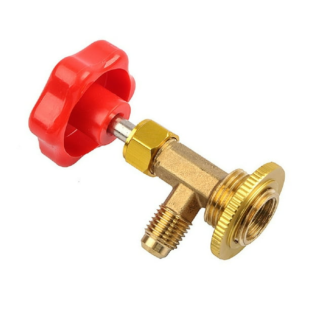 Riwesomey Abridor de botellas de para coche, aire acondicionado de baja presión, válvula de grifo 1/2 1/4 SAE, seguridad profesional, Vehículos, repuestos y accesorios Mis Riwesomey VI015704-00B