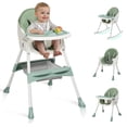 thumbnail image 1 of Silla Alta para Bebé Ktaxon 6 en 1 Plegable y Portátil Verde, 1 of 8