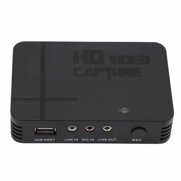 Captura De Video HD, Interfaz Multimedia HD Caja De Captura De Video De Grabación 1080P Digitalizador VHS USB 2.0 Para Videocámara