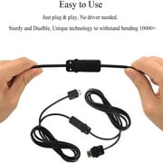 1 NES Mini Classic Controller with 2 Pack of 10ft Extension Cable for NES Classic, SNES Classic, Wii and Wii U Controller