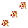 thumbnail image 2 of Pétalos de rosa artificiales Ounissouiy 200 Unids set flores simulados Vino rojo, 2 of 6