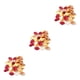 thumbnail image 4 of Pétalos de rosa artificiales Wosthever 200 Uds para decoración de bodas Vino rojo, 4 of 6