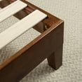 thumbnail image 2 of Zinus Marissa 12" Deluxe Wood Platform Bed Frame, Antique Espresso Finish, King, 2 of 5